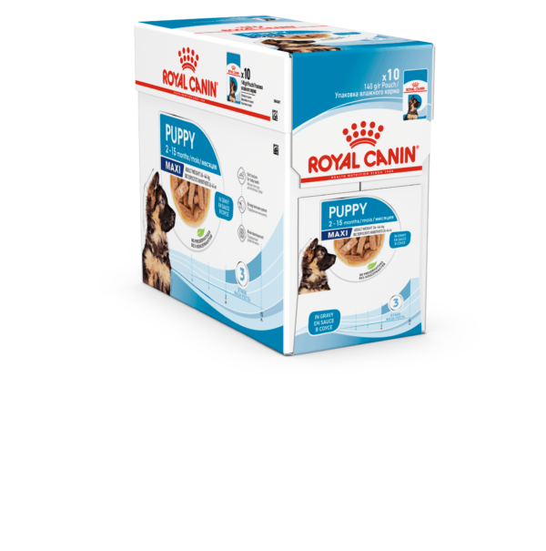 Royal Canin vådfoder Maxi Puppy 10x140g