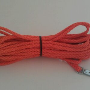 Sporline i rund nylon orange. 15m.