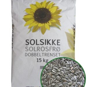 Stribet solsikke 15kg.