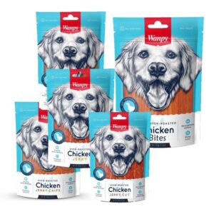 Wanpy Chicken 100g. Flere varianter.