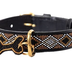 Gold hundehalsbånd Zinj Design