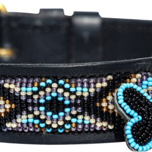 Ombima Turquoise hundehalsbånd Zinj Design