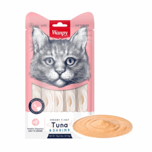 Wanpy Creamy Treat tun og rejer