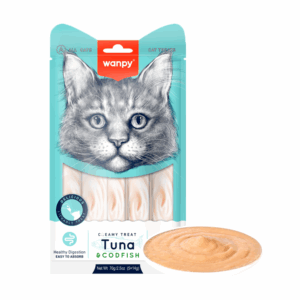 Wanpy Creamy Treat tun og torsk