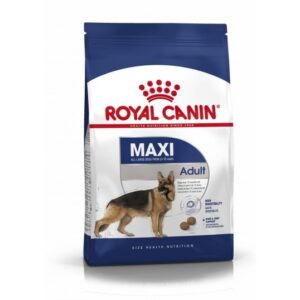 Royal Canin Maxi Adult 26-44kg. Voksen og Moden. Hund. 12kg.
