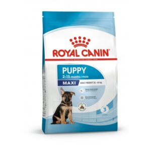Royal Canin Maxi Puppy. Op til 15 måneder. Voksenvægt 26-44kg. (12kg)