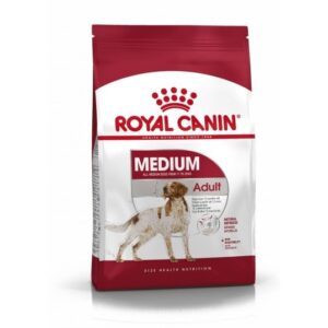 Royal Canin Medium Adult 11-25kg. Voksen og moden hund. (12kg)