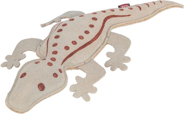 Salamander i læder.