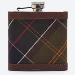 Barbour - Hip Flask - Dark Brown