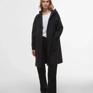 Barbour Kyra Longline Regnjakke  Sort - 18 / Black