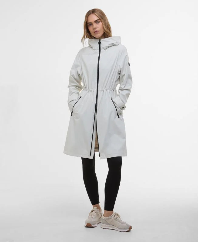 Barbour Lavender Damejakke Olive - 18 / Creme