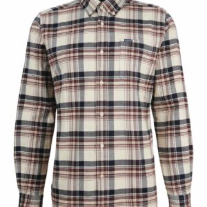 Barbour - Skjorte - Shieldton - Ecru - XXL