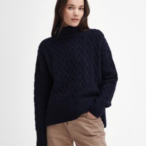 Barbour - Sweater - Clarence Knit - Navy - 16 (42)