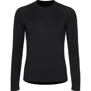 Catago - Mia merino langærmet T-shirt - Sort / XL