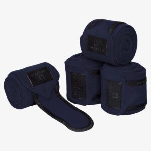 Equestro - Fleece bandager - Onesize / Hvid