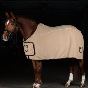 Equestro - Fleece tæppe- Beige - 165 / Beige