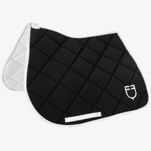 Equestro - Spring underlag i teknisk materiale- Sort - P / Black/White/Skyway
