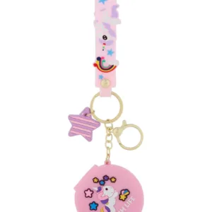 Equipage - Unicorn nøglering med spejl - Fairy Tale / ONE SIZE
