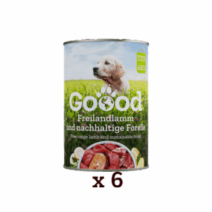 Goood Junior vådfoder - Frilandslam og ørred 6x400 g