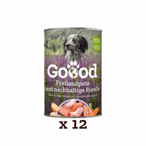 Goood Senior vådfoder - Frilandskalkun og ørred 6x400 g