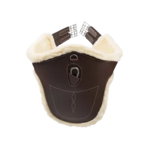 Kentucky - Springplade med lammeskind - Brun / 125cm