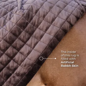 Kentucky - Stævne dækken med pels kant