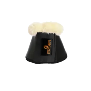 Kentucky - klokker i læder med lammeskind - Sort / M