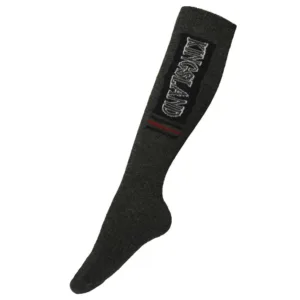 Kingsland - edy Unisex Wool-mix Knæ strømper - Dark Grey / 38/40